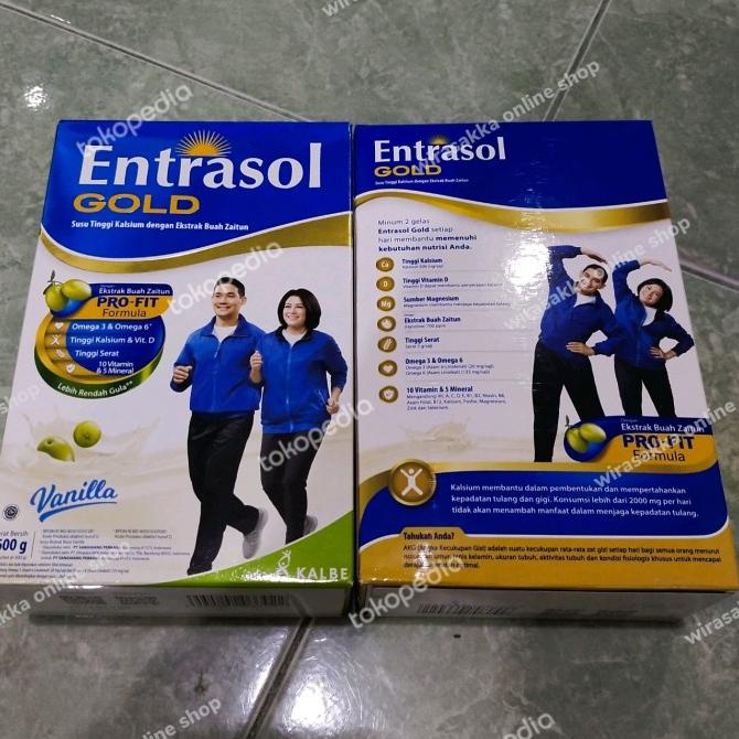 

[ COD ] Entrasol Gold 600gr Vanilla