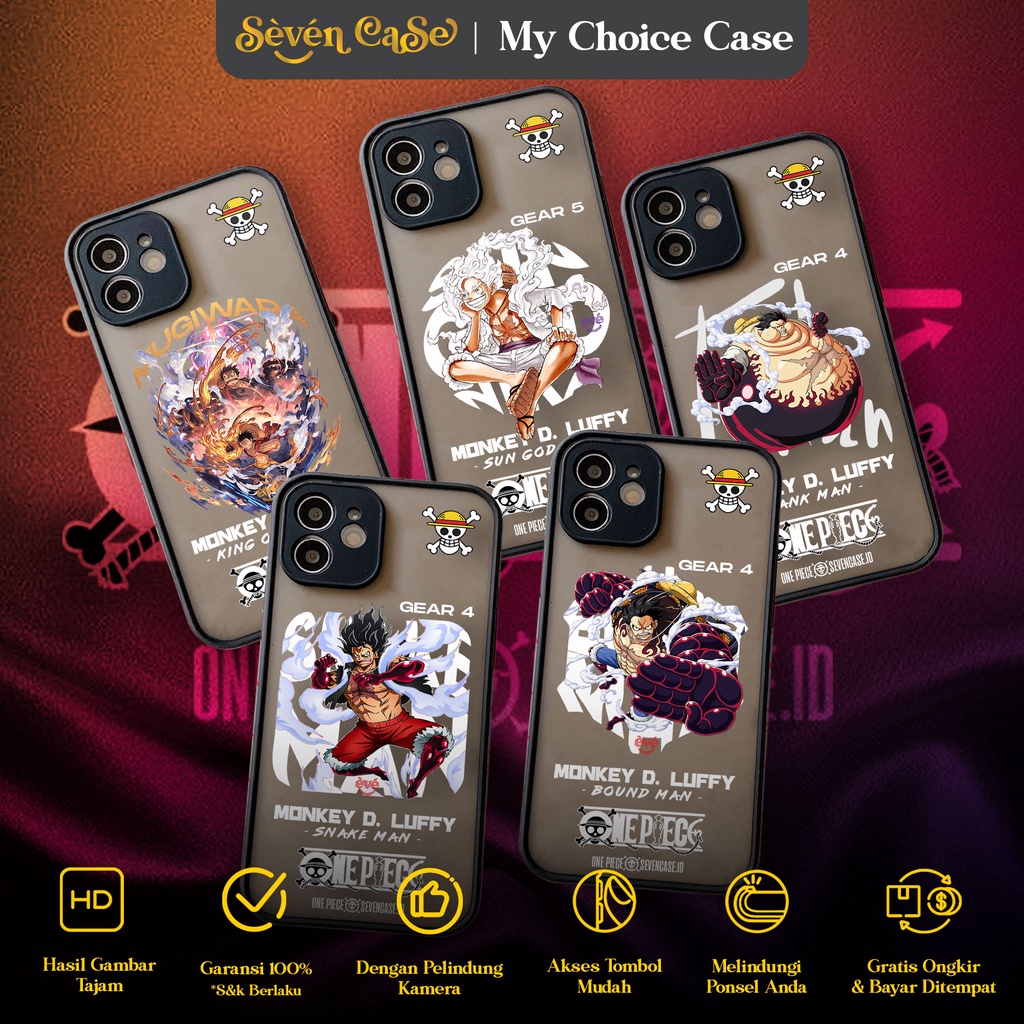 Soft Case One Piece Gear 5  For SAMSUNG A11 M11 A12 M12 A20 A30 M20 A20S A21 M21 M30S A21S A22 4G A2