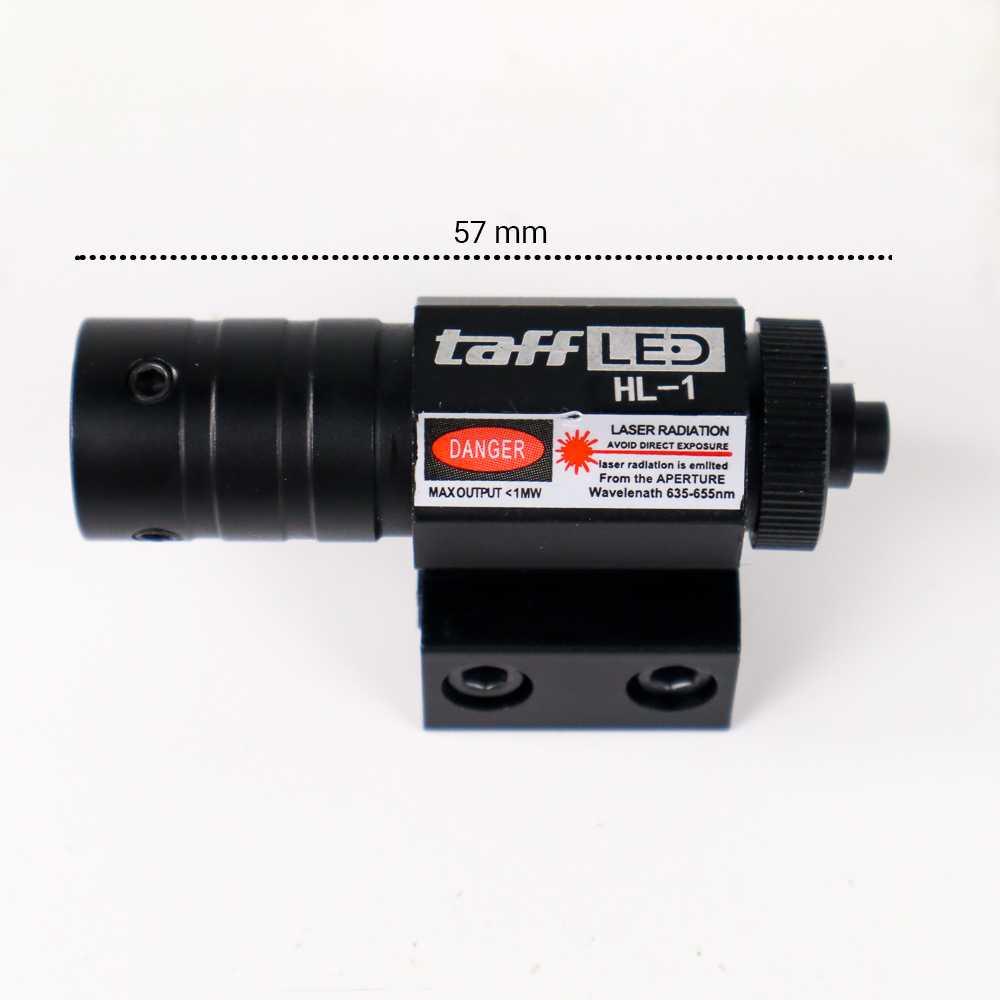 TaffLED Tactical Red Dot Laser Picatinny Mount HL-1