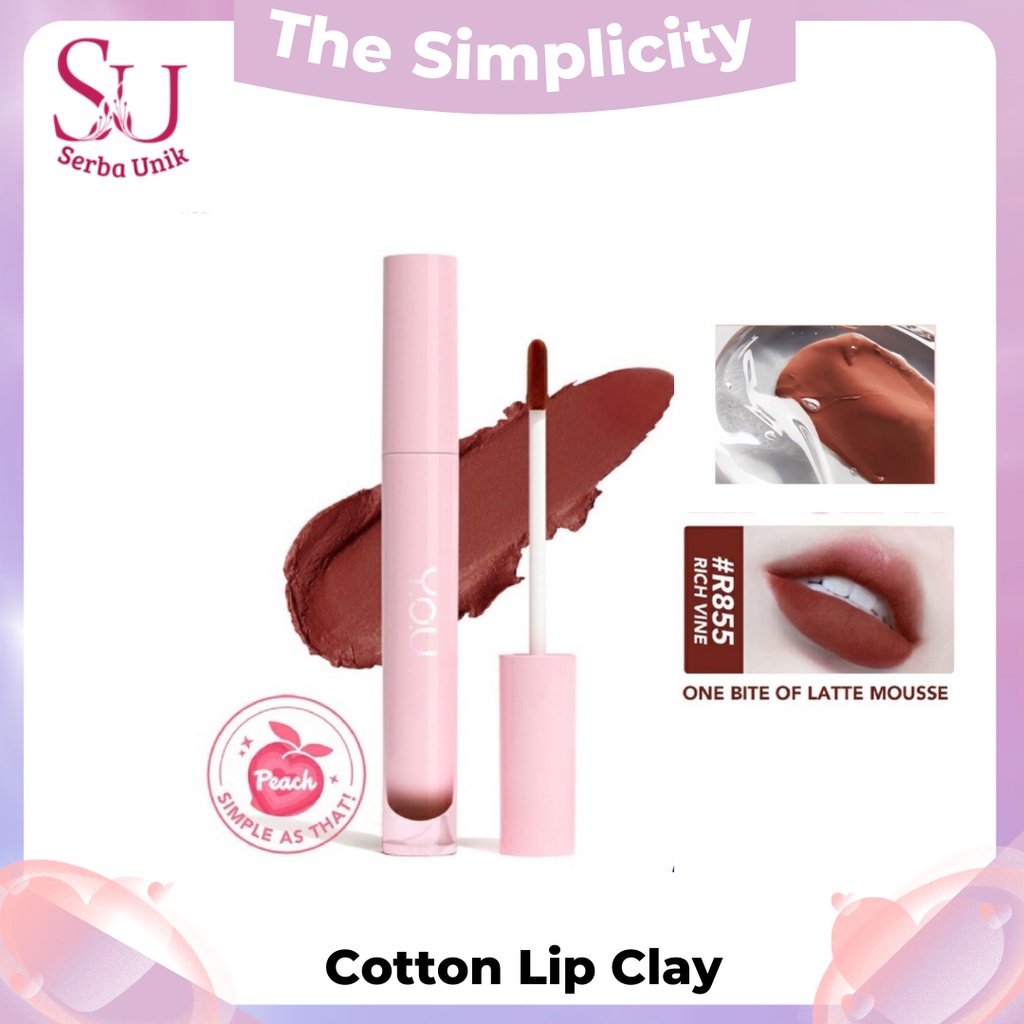 You The Simplicity Cotton Lip Clay