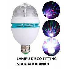 Jual Lampu Disco Led Putar Rotate Full Colour Minibar Cafe Fitting Tumblr Mini Otomatis Disko