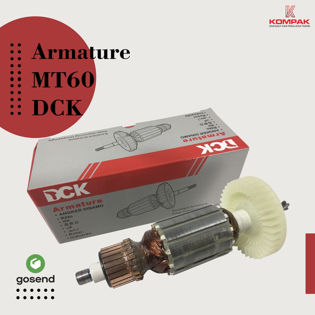 DCK armature Maktec MT 60 / Angker mesin bor Maktek MT60