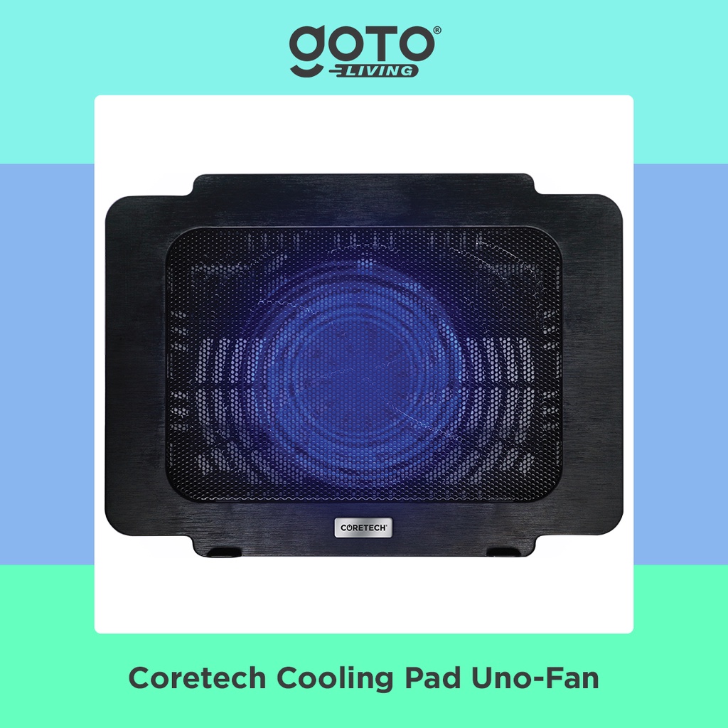 Coretech Unofan Cooling Pad Kipas Fan Pendingin Laptop Portable Image 4