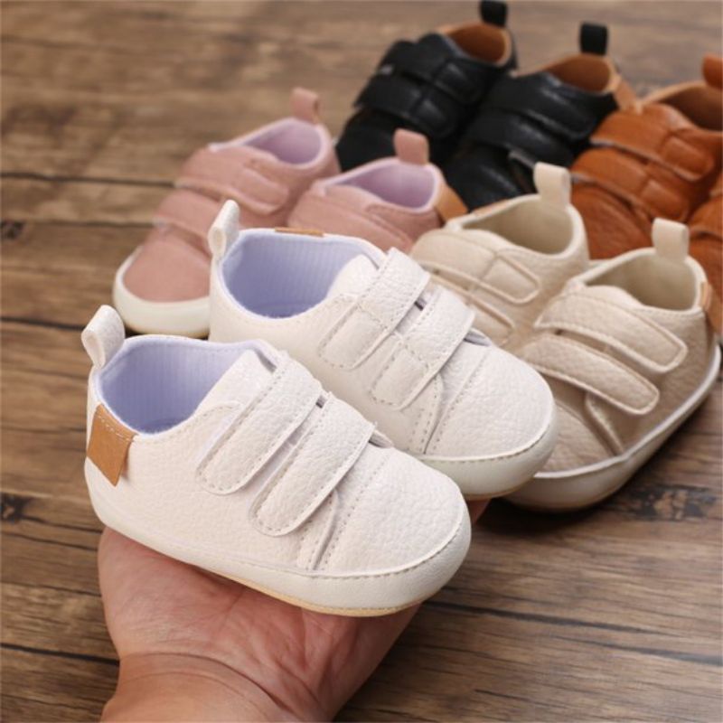 Sepatu Bayi Laki Laki Perempuan Prewalker Baby Shoes Umur 1-12 Bulan