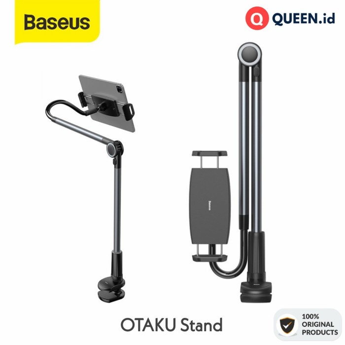 Baseus Otaku Phone Stand Holder LAZYPOD Stand Jepit TAB - HP
