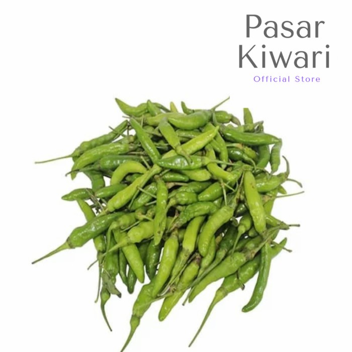 

Cabe Rawit Hijau Cabai Cengek Segar - 100g