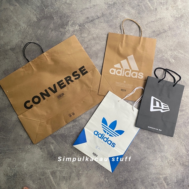 

Paperbag Converse new era adidas Original