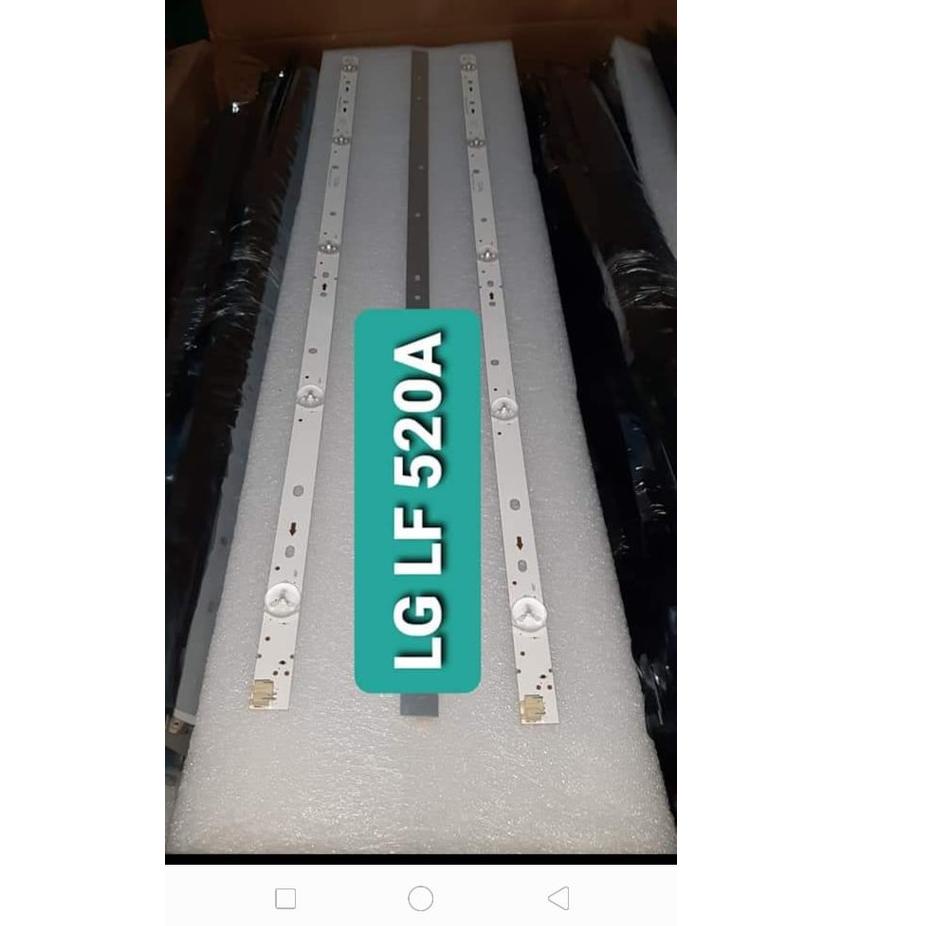 SALELampu Led Backlight TV LG 32" 32LF520A / 32LF520 5kancing 3volt 5k 3v TV LG 32inc Ori|RA3