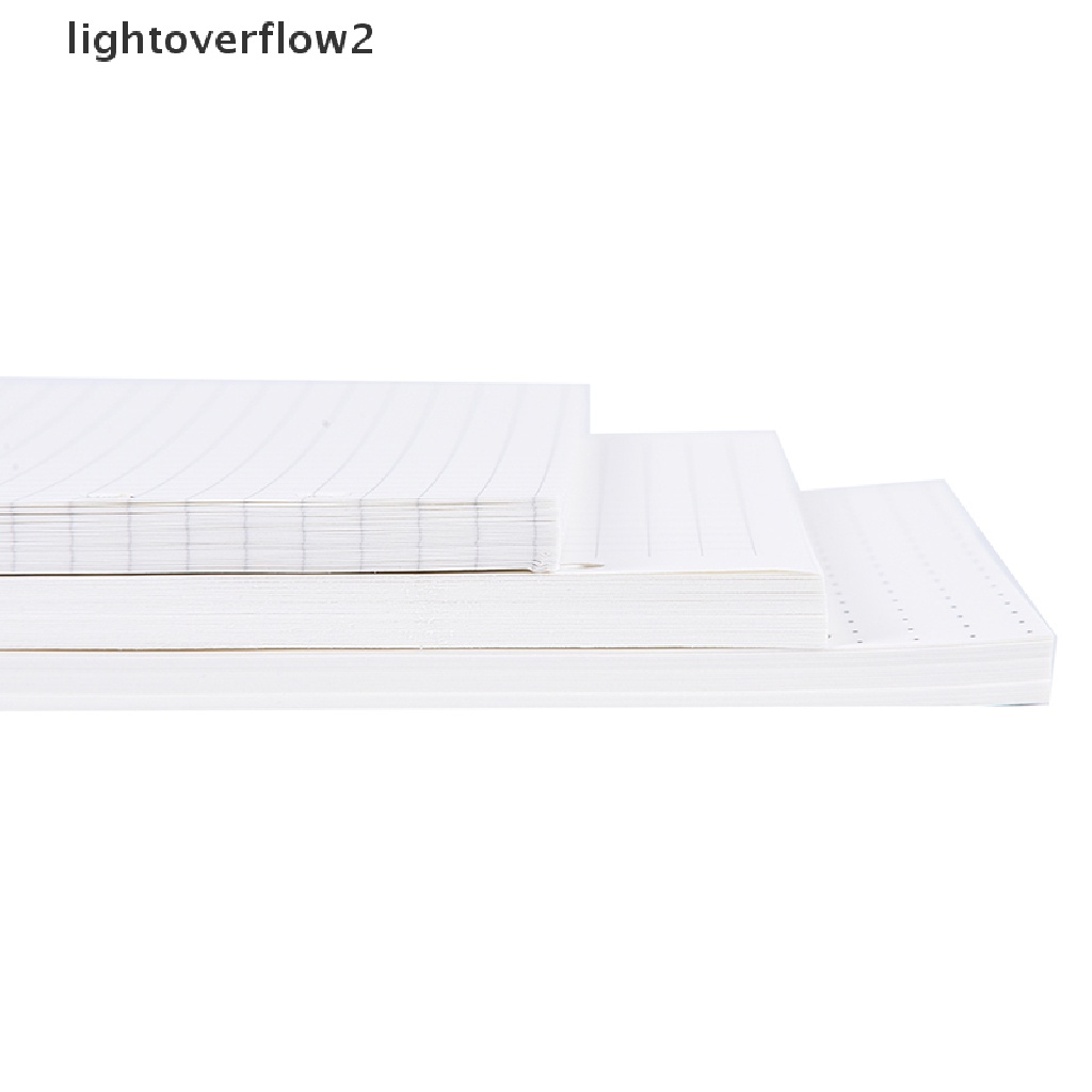 (lightoverflow2) Kertas Isi Ulang Loose Leaf Ukuran A6