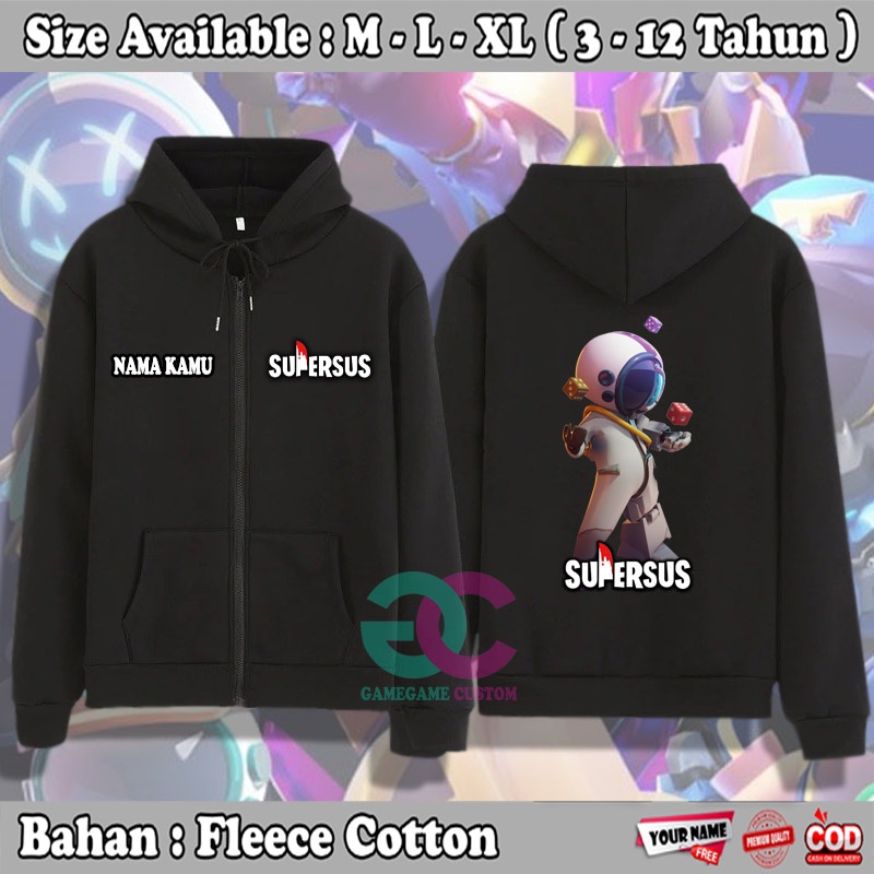 Zipper Anak Laki Laki Blackjack / Sweater Anak Blackjack Game Super Sus 145