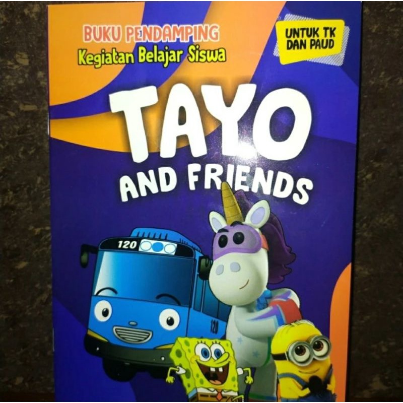 Buku Mewarnai Menggambar Anak Seri Kartu Tato Spongebob Minion dll
