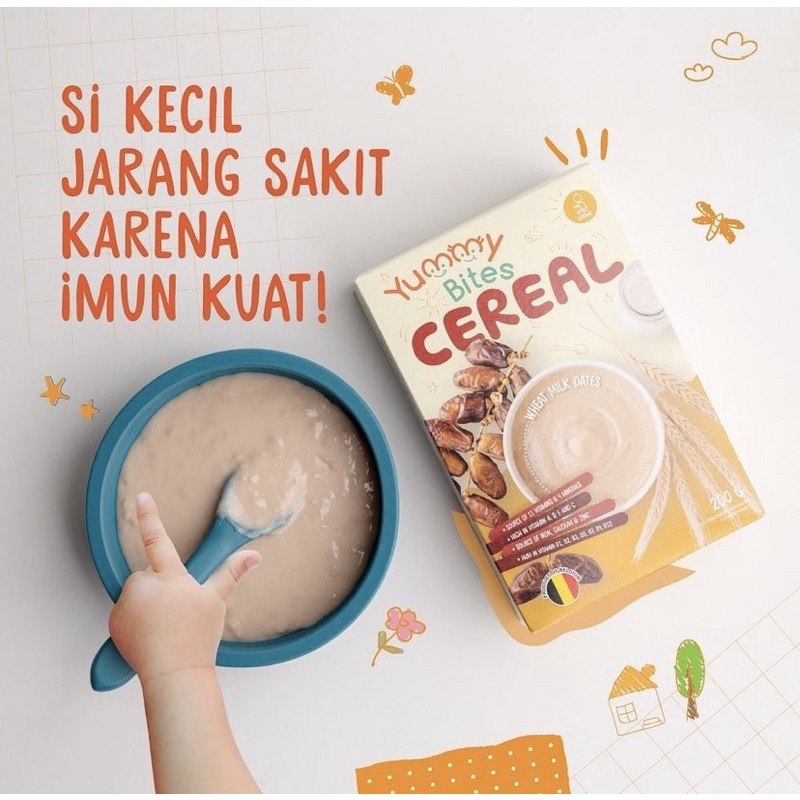 Yummy bites cereal - cereal mpasi siap saji