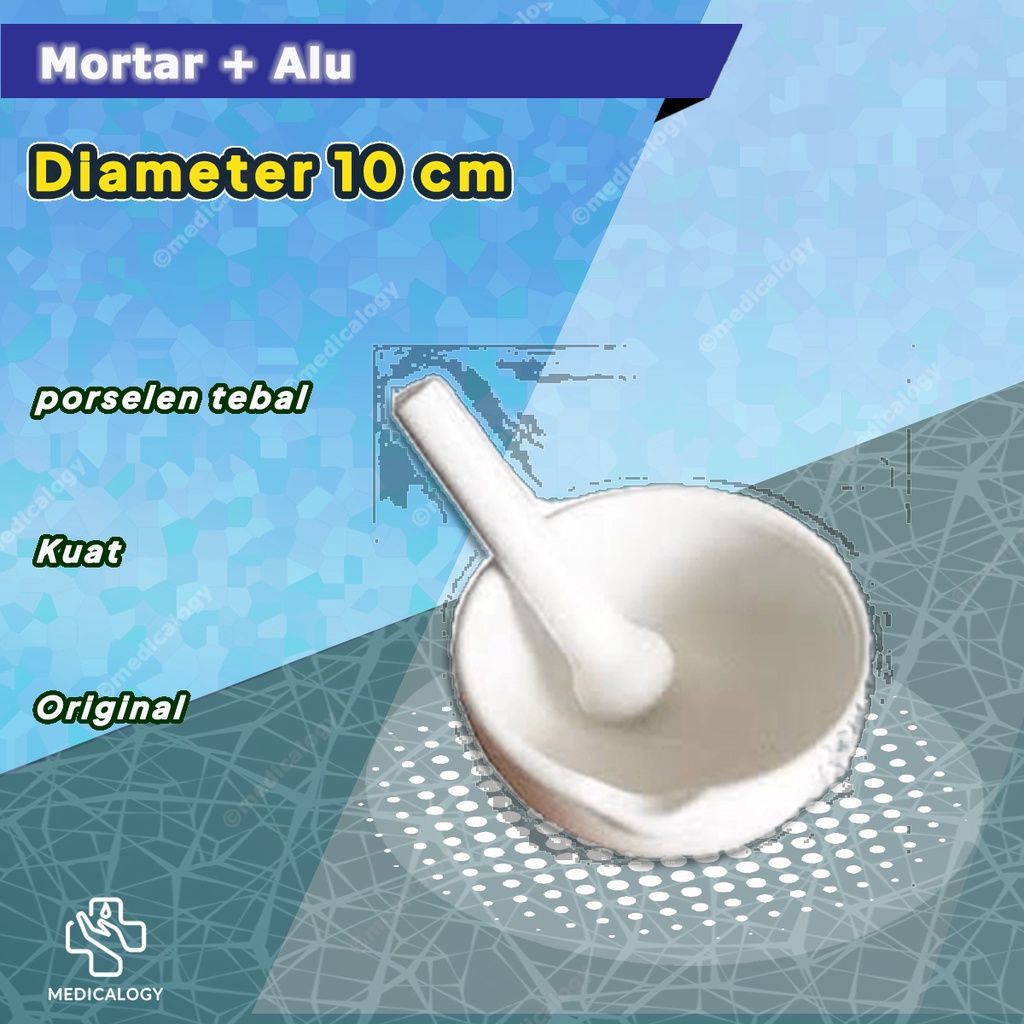 Mortar + Alu Diameter 10 cm