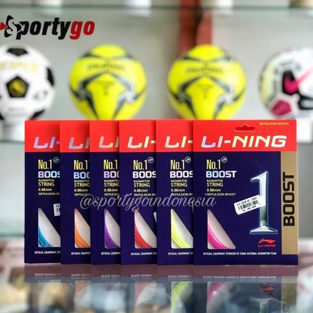 Senar Raket Badminton Lining No 1 Boost ORIGINAL