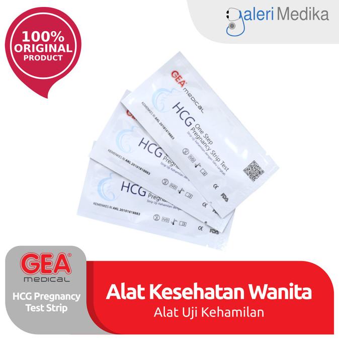 Jual Tes Kehamilan Strip Onemed Hcg Test Pack Alat Cek Kehamilan 