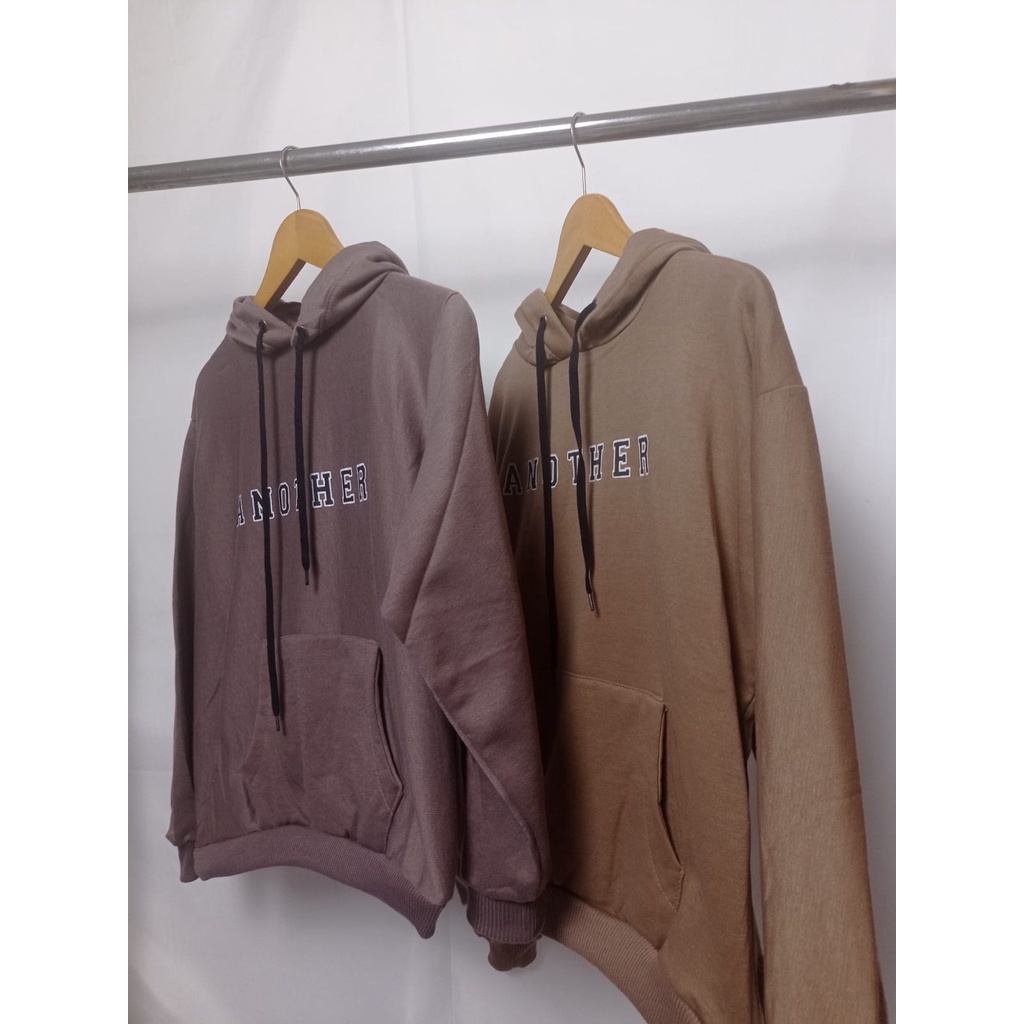 Hoodie Wanita Another Bahan Fleece