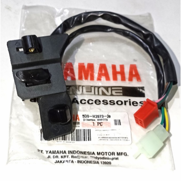 Saklar Kiri Yamaha VEGA ZR Holder Tombol Lampu Dim Klakson Sen 5D9