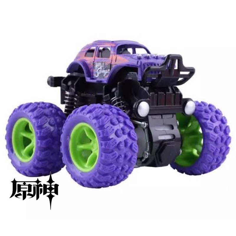 Mainan anak mobil monster zap jip off road 360