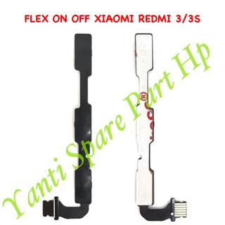 Flexible On Off Xiaomi Redmi 3 3S 4X Original New