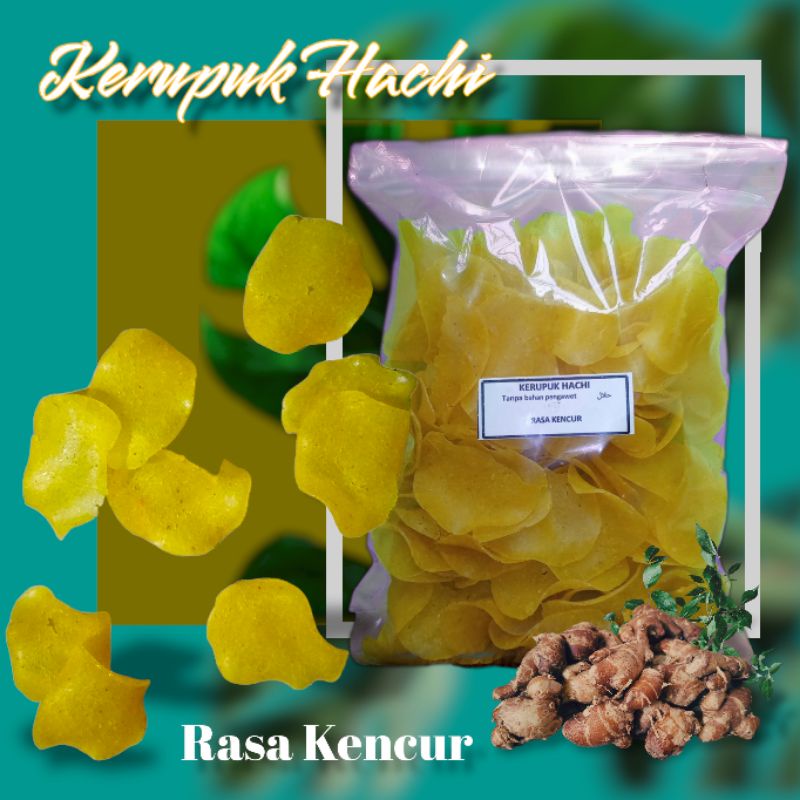 

Kerupuk Hachi kerupuk beras kencur 250 gram