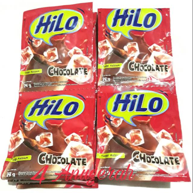 

HILO CHOCOLATE PER 10 SACHET 14 GR