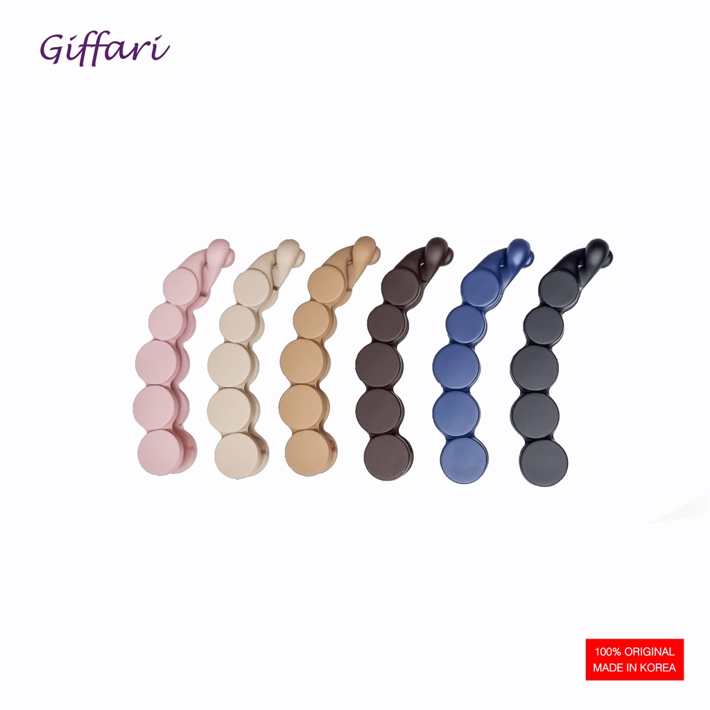 JEPIT RAMBUT PISANG KOREA ORIGINAL MOTIF POLCA / JEPIT PISANG KOREA / JEPIT RAMBUT KOREA / JEDAI KOR