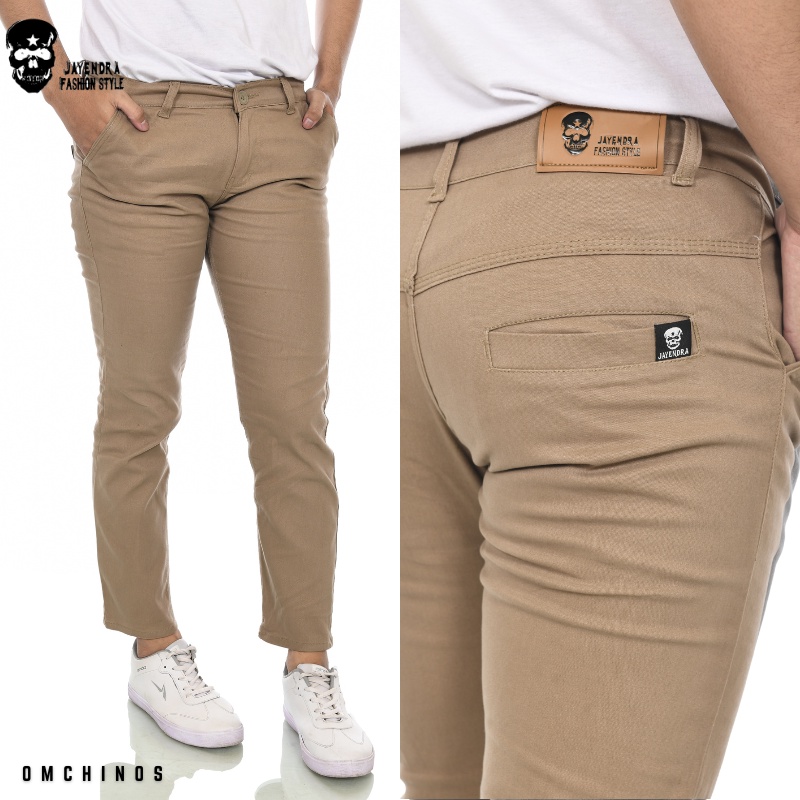 Celana Panjang Pria Chino Pants Chinos Slim fit Outfit Casual Formal Distro Harian Premium