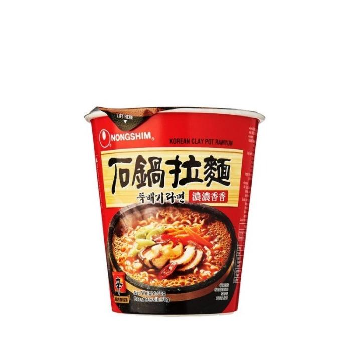 

KKV Nongshim Shin Ramyun Cup Mie Ramen Kuah Instan Korea Pedas 68g