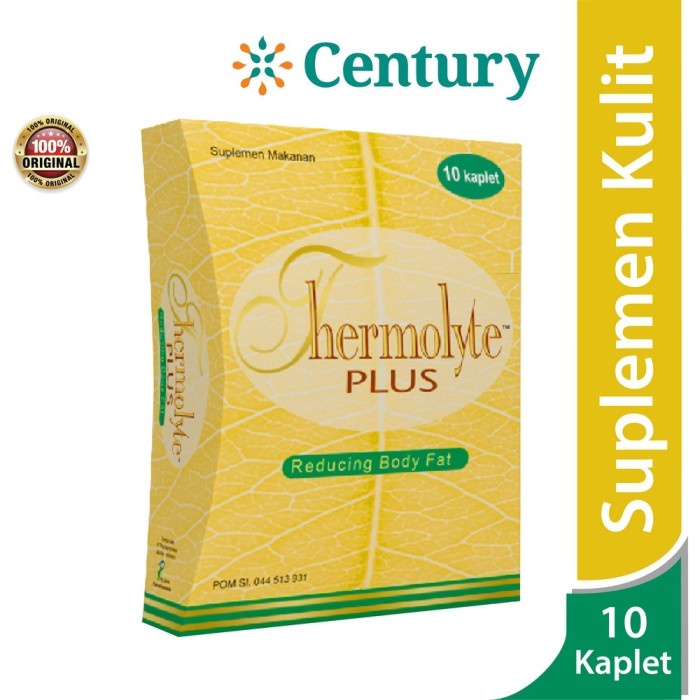 THERMOLYTE PLUS @ 10 TABS / SUPLEMEN DIET / SUPLEMEN PELANGSING