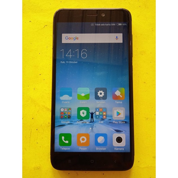 Hp murah second Xiomi redmi 4x ram 2/16gb normal