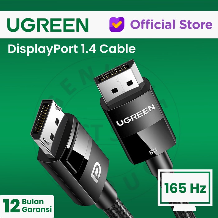 UGREEN Kabel DP 1.4 DisplayPort 8K (DP114)