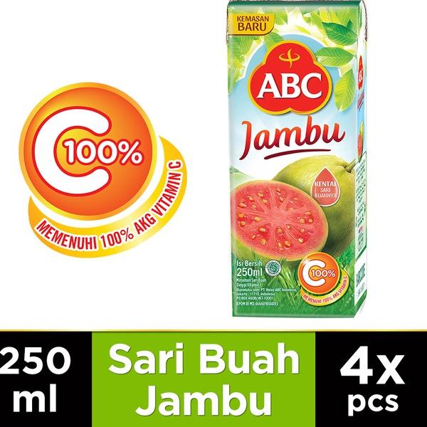 

v2V6h--ABC Jus Jambu 250 ml - Multi Pack 4 pcs