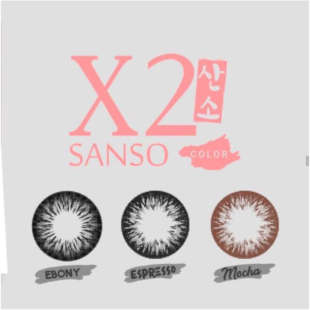 Softlens X2 Sanso Black and Brown Premium By Exoticon