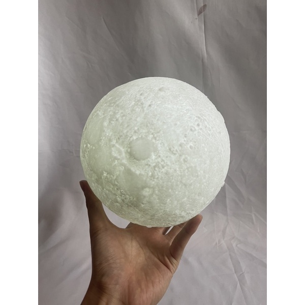 [OBRAL RIJEK] Lampu Tidur 3D Printed Moon Night Light Table Lamp - 3DPML