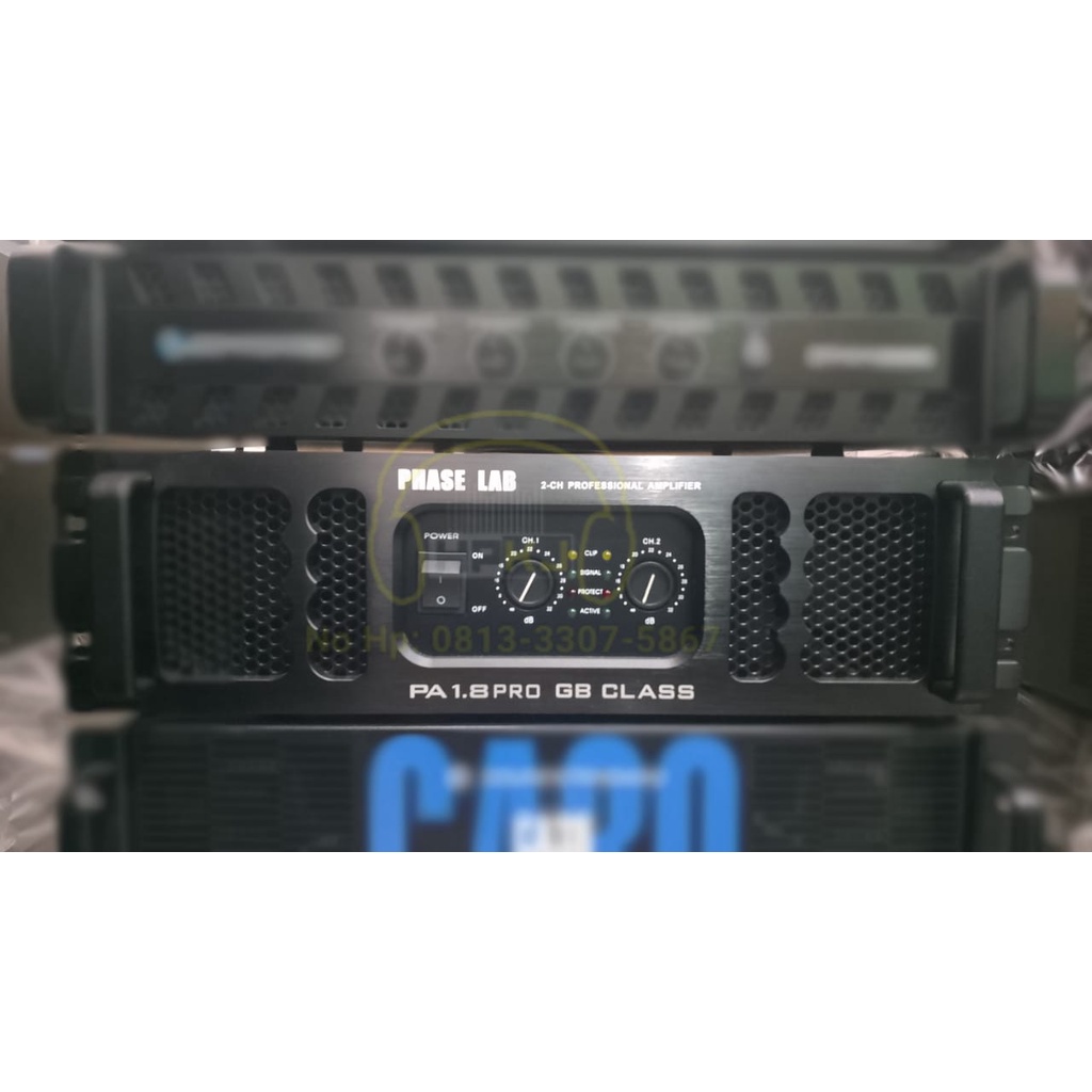 POWER AMPLIFIER PHASE LAB PA 1.8 PRO power ampli phaselab PA 1.8PRO ORIGINAL
