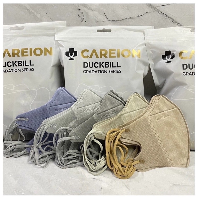 MASKER DUCKBIL Y&B MIX WARNA WARNI (50pcs)-Careion(Grey)