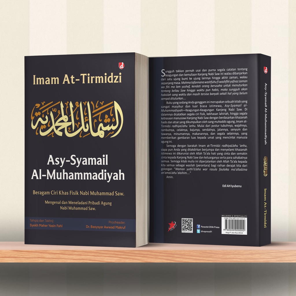 Buku Asy-Syamail Al-Muhammadiyah (Beragam Ciri Khas Fisik Nabi Muhammad Saw) - Imam At-Tirmidzi - DIVA Press