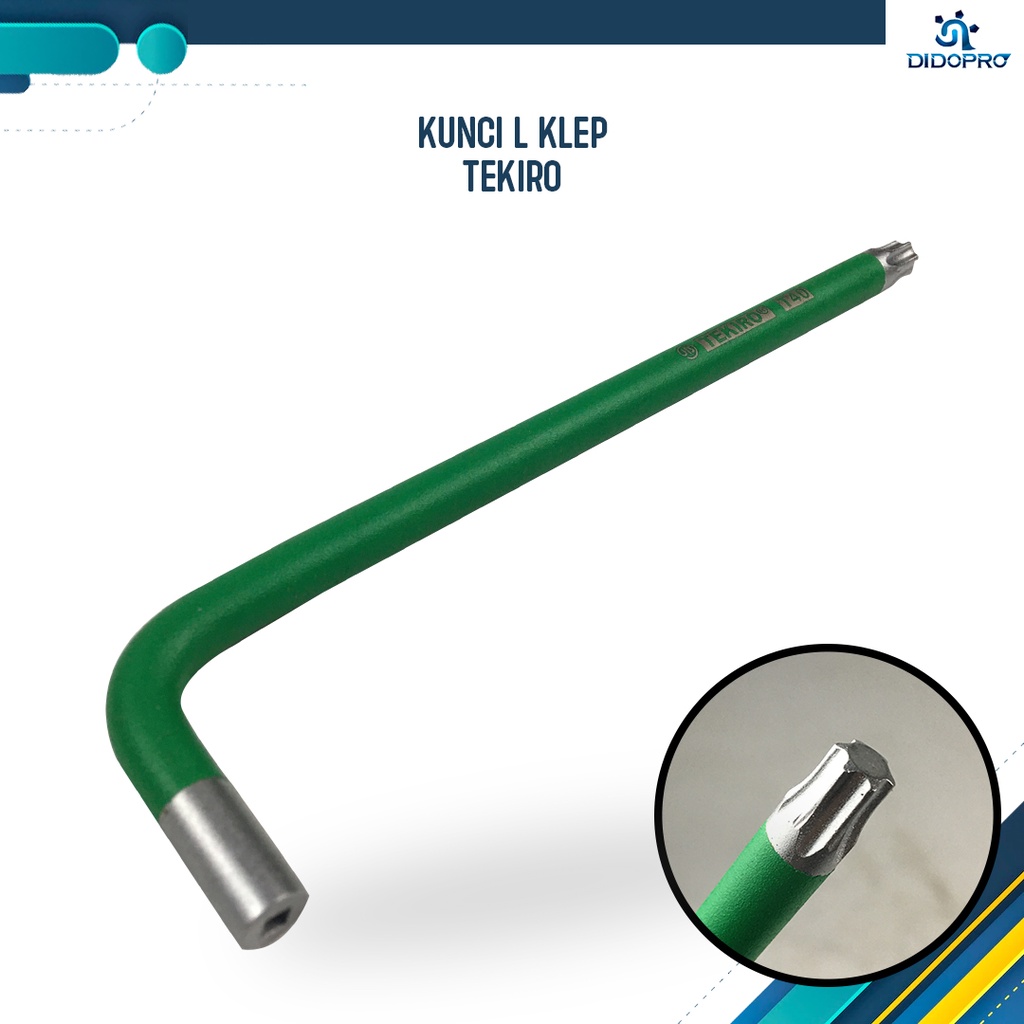 Kunci L Bintang T40 + Stel Klep Tekiro