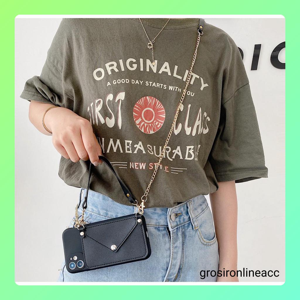 Case Tali Slempang FH60 WM for Xiaomi Redmi A1 A1+ 4A 4 4X 5 5A 5+ 6 6A 7 7A 8 9 Prime 9A 9i 9C 9T 10 10C 10S 10T 11 11S 11T 12 12C 12T Lite S2 Ultra Poco C40 F3 F4 K40 M3 M4 M5 X3 GT NFC 5G