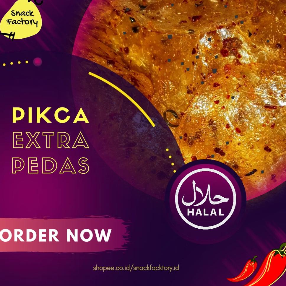

Best produk EXTRA PEDAS Keripik Kaca 1kg / kripca / pikca daun jeruk / keripik beling 88