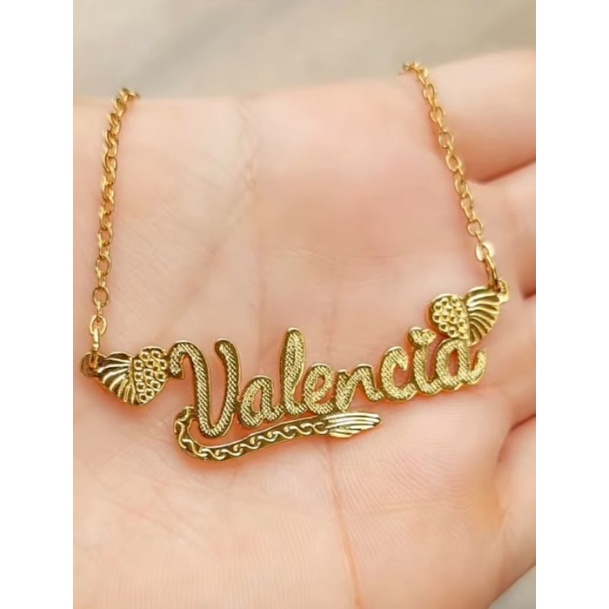 Kalung Nama Titanium Kalung Titanium Titanium Kalung Ukir Nama