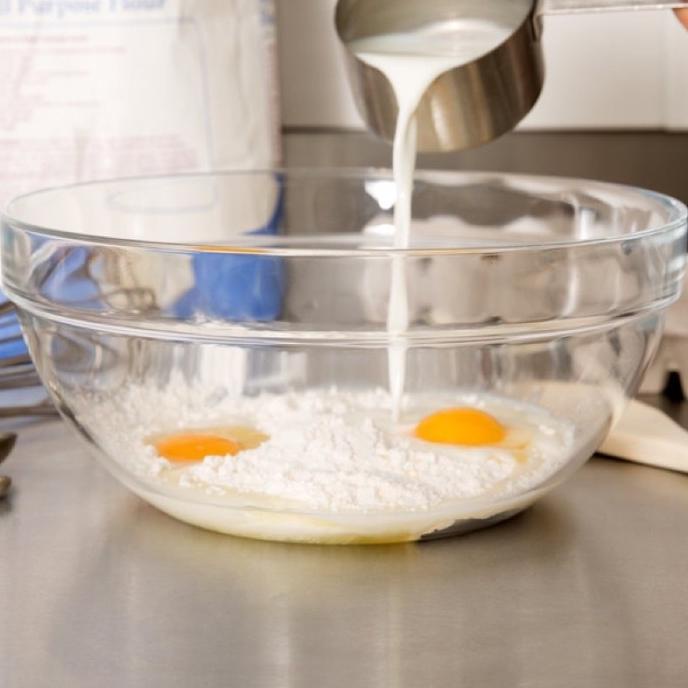 Mangkok Kaca Luminarc 23 cm / Mixing Bowl / Mangkok Kaca Besar Temper