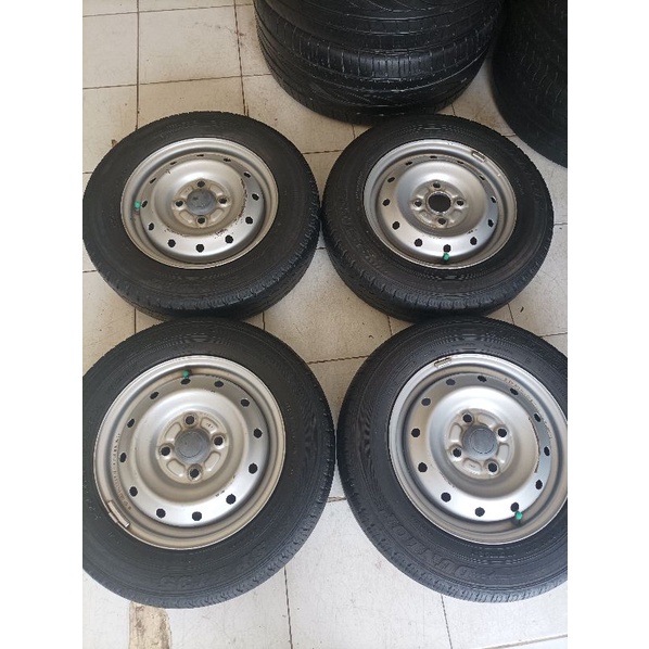 Velg kaleng original sigra R14 velg mobil roda mobil