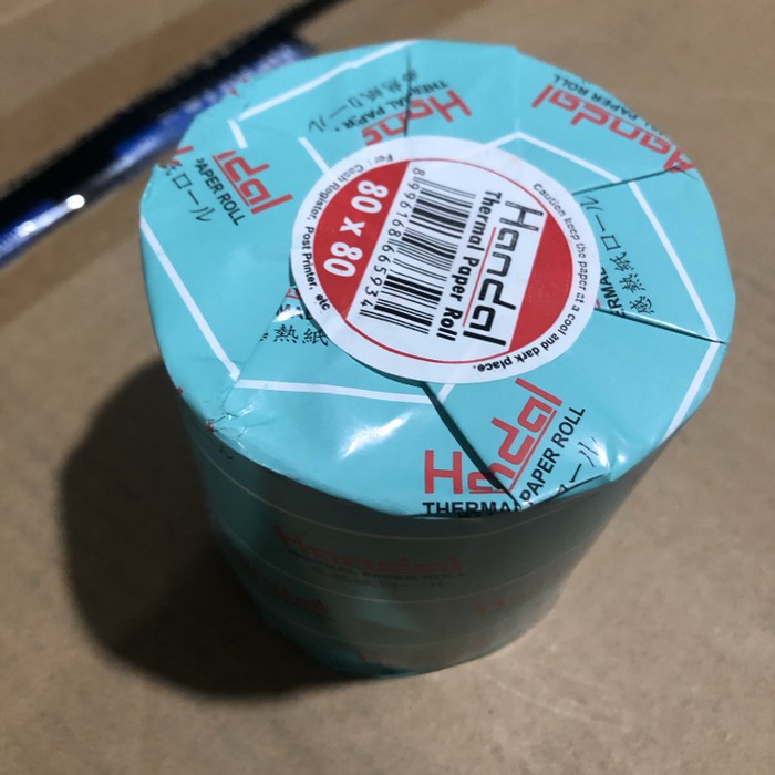 

Kertas Thermal / Paper Roll 80 x 80 Handal ++LT1