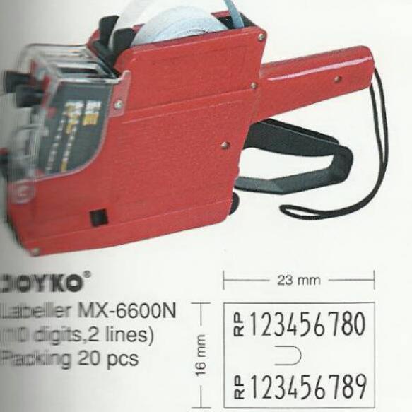 

Model baru - JOYKO MX-6600N angka-angka - Label 2 Line # Product & High Quality #ORIGINAL . . . . . .