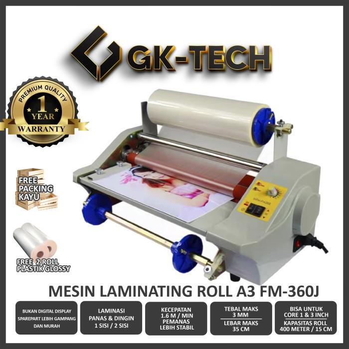 

Mesin Laminasi Roll/Mesin Laminating Roll A3 GK360J