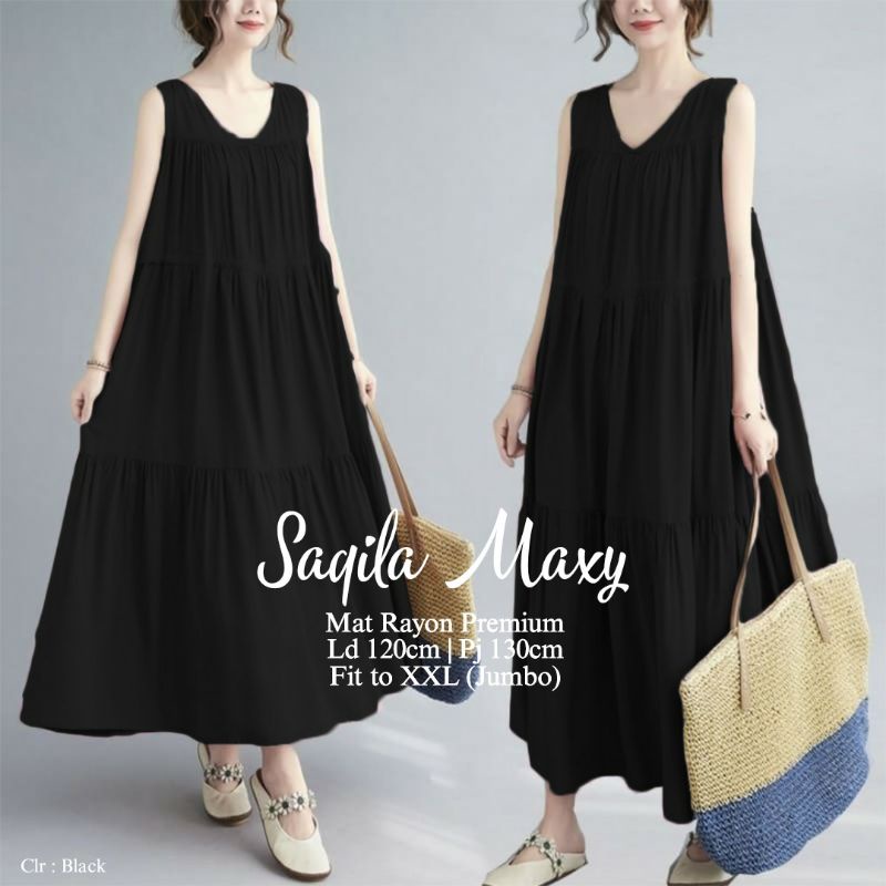 SAQILA DRES WANITA TERBARU