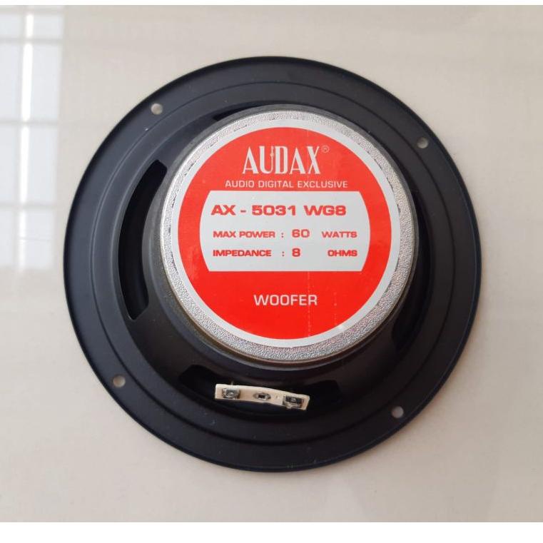 Hot Sell AUDAX Speaker AUDAX 5 Inch AX 5031 Daya 60 Watt WOOFER ORIGINAL LIZ