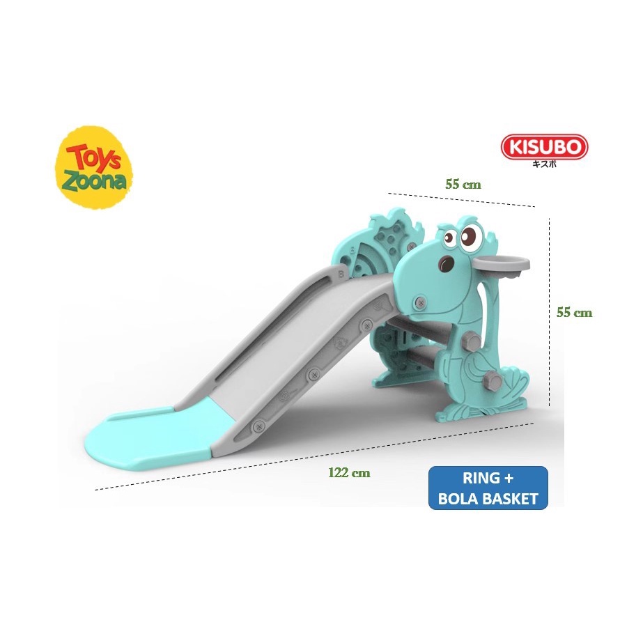 ToysZoona Perosotan Dino Kepala Gedhe (Dino New) / Perosotan Dino Lipat / Foldable Dino Slides / Perosotan Kisubo / Perosotan / Mainan Perosotan / Mainan Dino / Slider Dino New