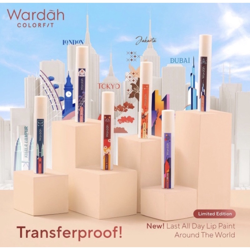 wardah colorfit lip paint